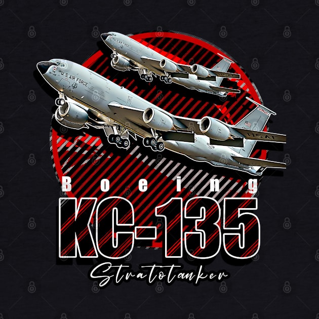 Boeing KC-135 Stratotanker Heavy Aircraft by aeroloversclothing